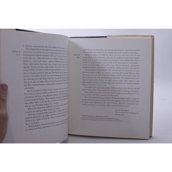 Indians of Peru, Photography by Pierre Verger, Text by Luis E Valcarcel, - Picture 4 of 5